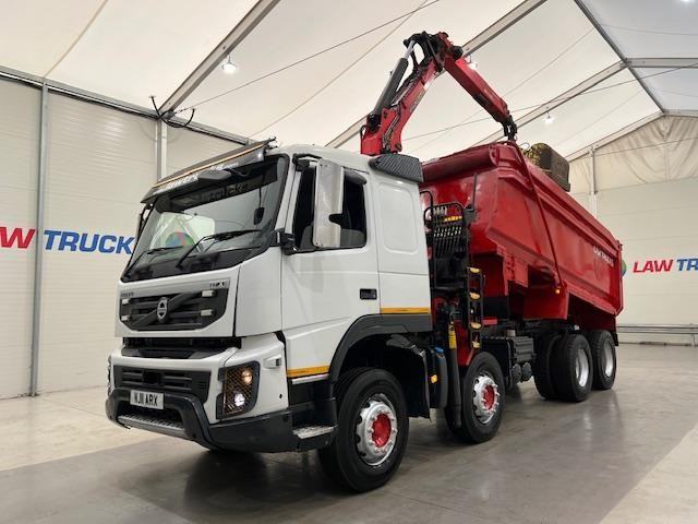 Volvo FM410 8x4 Steel Tipper Grab