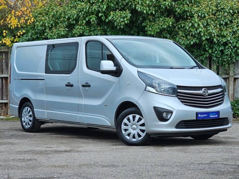 2017 Vauxhall Vivaro 2900 1.6CDTI BiTurbo 125PS Sportive H1 D/Cab PANEL VAN DIESEL Manual