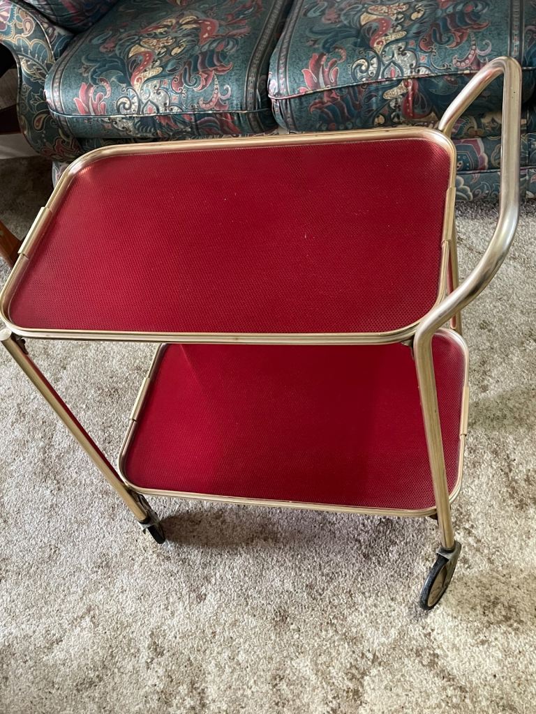 Vintage drinks trolley