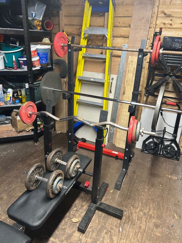 Weights and Benches for sale.