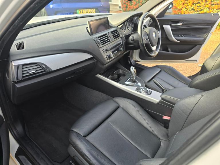 BMW 1 SERIES 118i M SPORT - AUTOMATIC - 5 DOOR - 2012 - WHITE **LOW MILES**