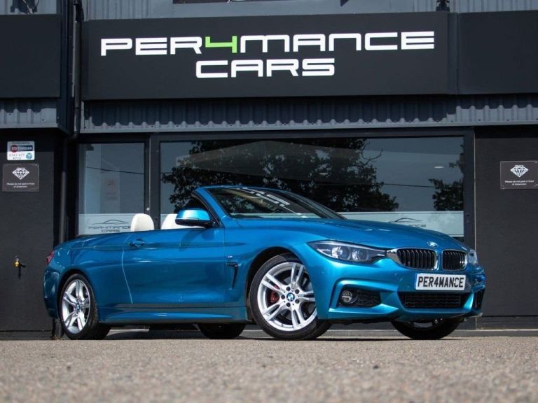 2017 67 BMW 4 SERIES 3.0 430D M SPORT CONVERTIBLE 2DR DIESEL AUTO EURO 6 (S/S) (
