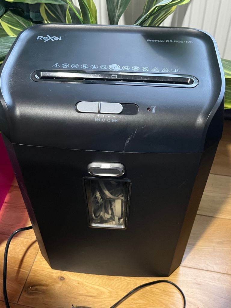 Rexel shredder