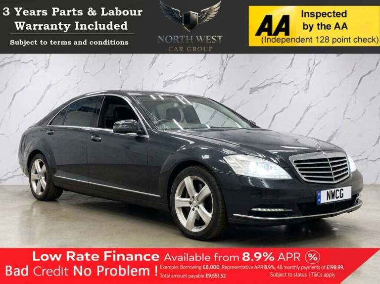 2013 Mercedes-Benz S Class S350L CDi BlueTEC 4dr Auto SALOON DIESEL Automatic