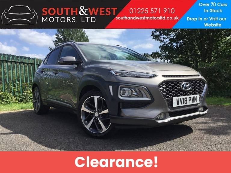 2018 Hyundai KONA 1.0T GDi Blue Drive Premium 5dr HATCHBACK PETROL Manual