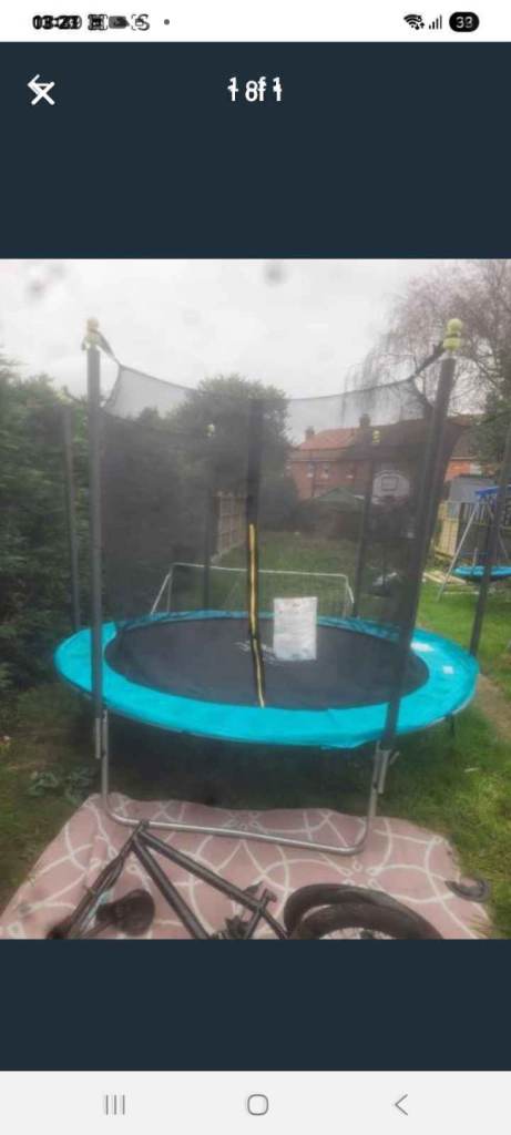 8ft trampoline 