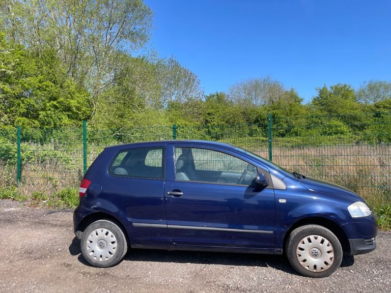 VW FOX 1.2 PETROL 06 REG BLUE 3 DOOR GENUINE 68960 MOT SEPTEMBER 25TH 2026  LOW INSURANCE
