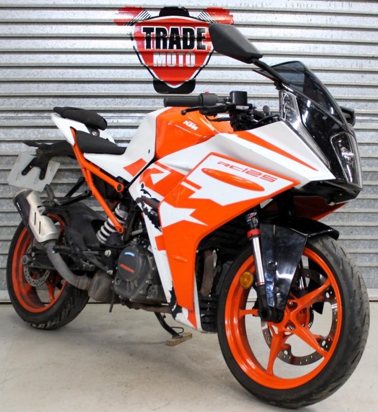2024 24 KTM RC 125 ABS RC125 NEW SHAPE TRADE SALE LEARNER LEGAL 5K NEW MOT GP