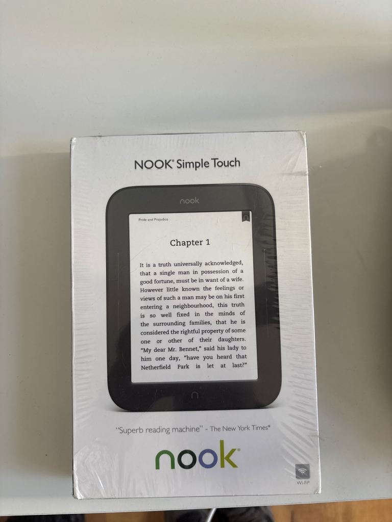 Nook - wifi ebook
