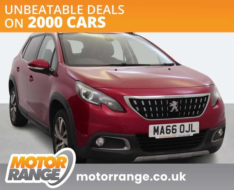 2016 Peugeot 2008 1.2 PureTech 130 Allure 5dr Crossover/SUV PETROL Manual