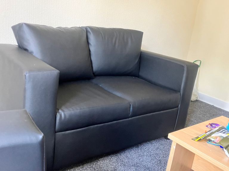 All brand new 2 x two seater sofas + 2x single wardrobes with matching 2x dtawers + other items 