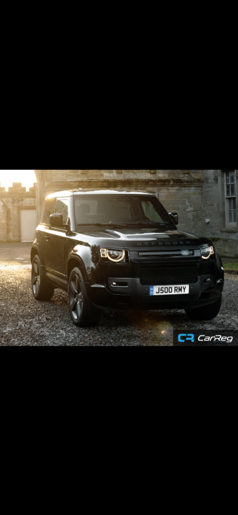 Private number plate