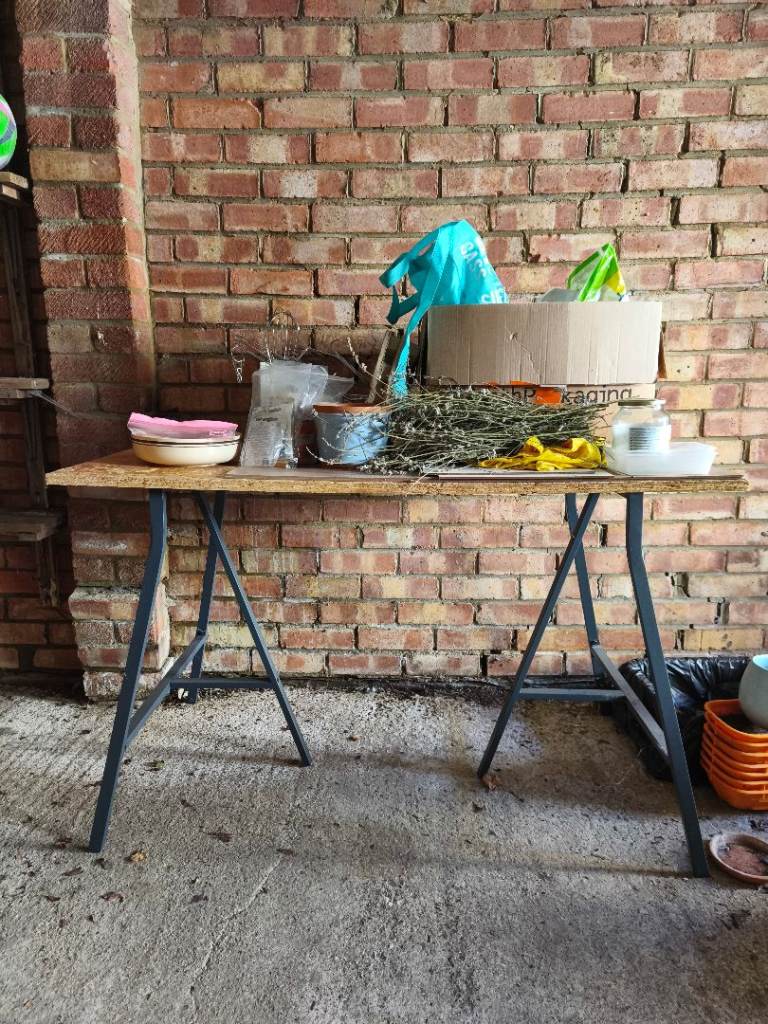 Wooden Folding Table – Good Condition