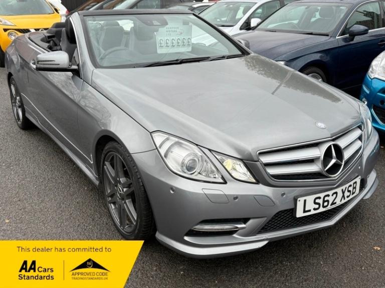 2012 Mercedes-Benz E Class E220 CDI BlueEFFICIENCY Sport 2dr Tip Auto CONVERTIBLE Diesel Automatic