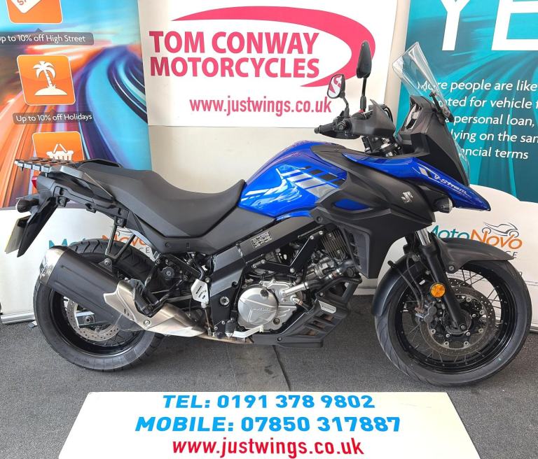 SUZUKI DL650 X V-STROM AM0, 2020(20), 1 OWNER, 27,552 MILES, FSH, £3995
