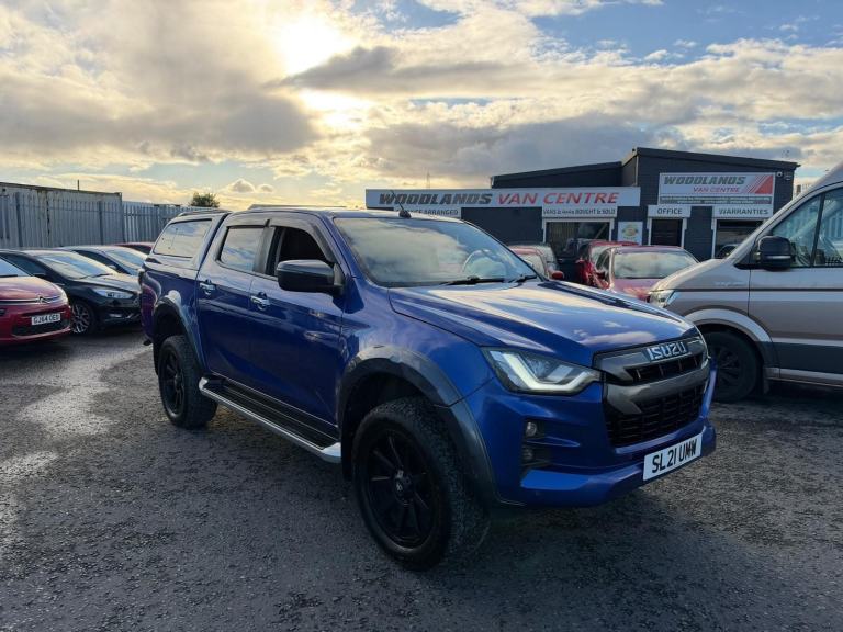 2021 ON 21 PLATE ISUZU D-MAX D140 AUTO TD 164BHP DIESEL ULEZ FREE ZONE