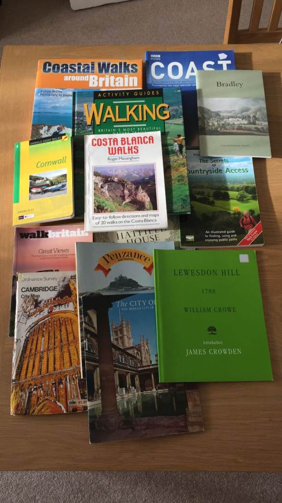 Walking books/maps/info guids