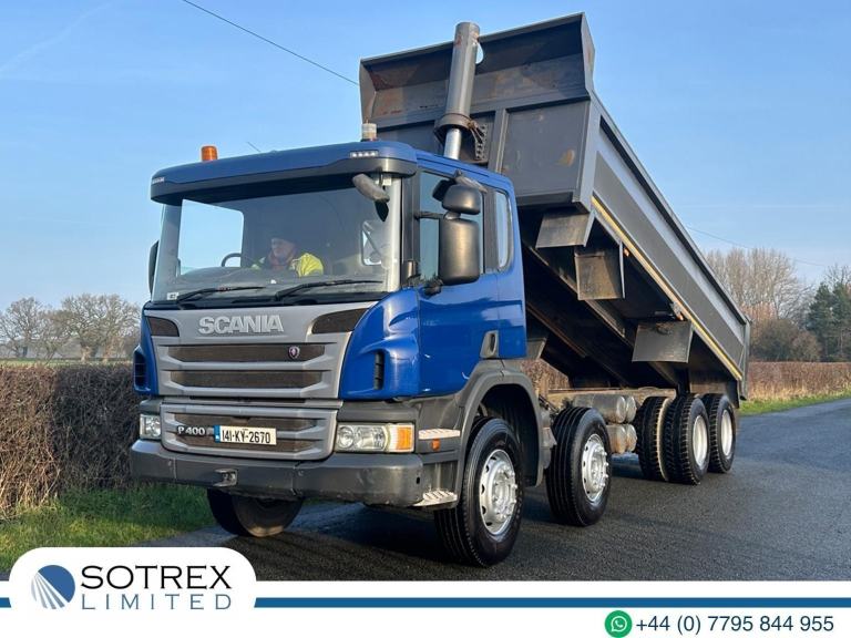 Scania P-Series P400 8 X 4 Steel Tipper