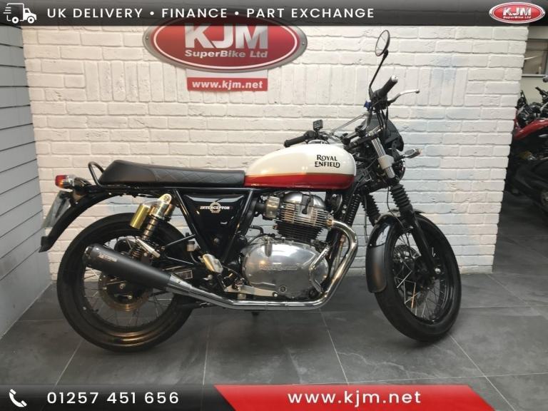 ROYAL ENFIELD INTERCEPTOR 650 TWIN BAKER EXPRESS, 2020/20, 4827 MILES WHITE R...