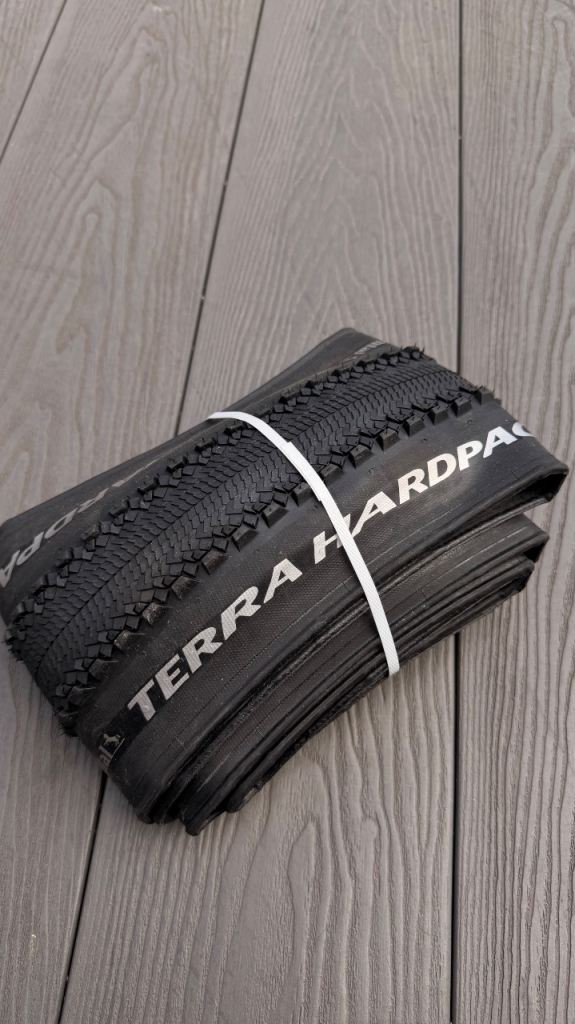 Continental Terra Hardpack bike tyre, a 50mm