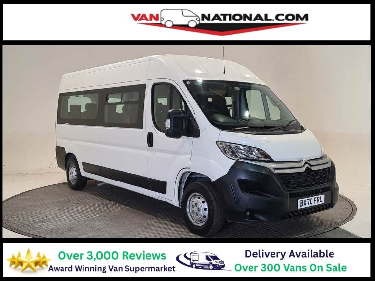 2020 Citroen Relay 2.2 BLUEHDI 35 ENTERPRISE L3 H2 140 BHP LWB 15 Seats Minibus Diesel Manual