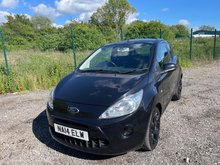 FORD KA 1.2 METAL S/S 14 REG BLACK 3 DOOR GENUINE 69790 MOT MARCH 4TH 2027 TAX £35 LOW INSURANCE