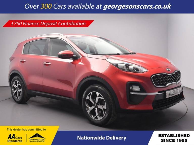 2021 Kia Sportage 1.6 GDi 2 GPF SUV 5dr Petrol Manual Euro 6 (s/s) (130 bhp) ESTATE Petrol Manual