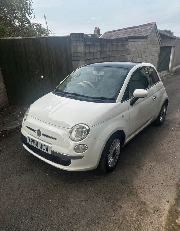 Fiat, 500, Hatchback, 2010, Manual, 1242 (cc), 3 doors