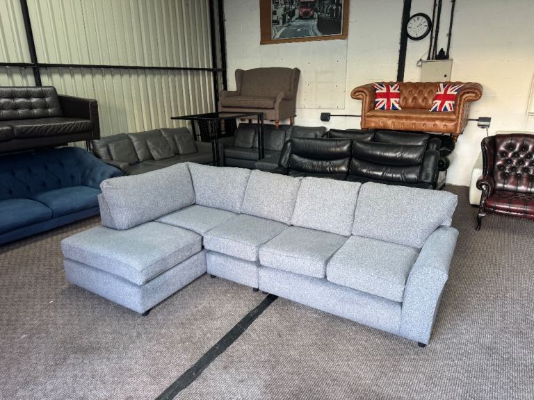 Next grey corner sofa Delivery available