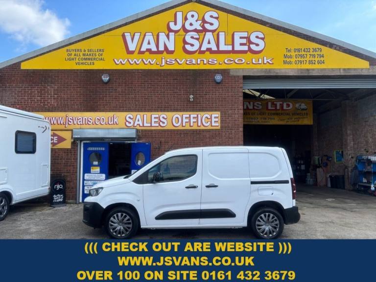 2022 72 PEUGEOT PARTNER 1.5 BLUEHDI 1200 PROFESSIONAL PREMIUM PANEL VAN 5DR DIES