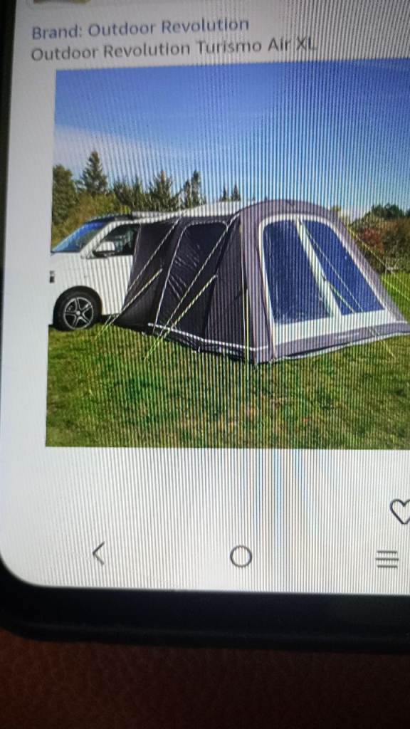 Outdoor revolution air awning 