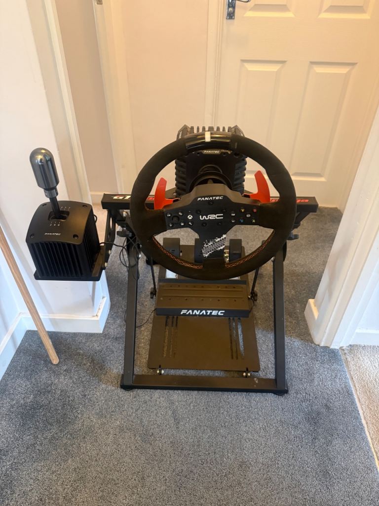 Fanatec racing set up