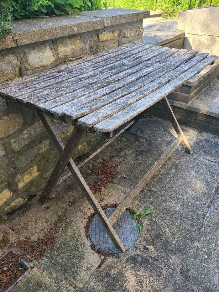 Ikea Folding Wooden Table – Fair Condition
