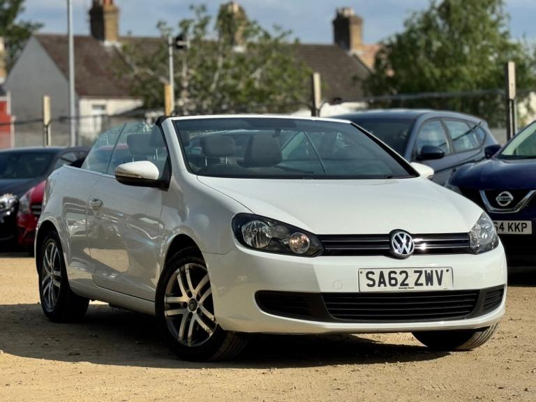 2012 Volkswagen Golf 1.6 TDI BlueMotion Tech S 2dr CONVERTIBLE Diesel Manual