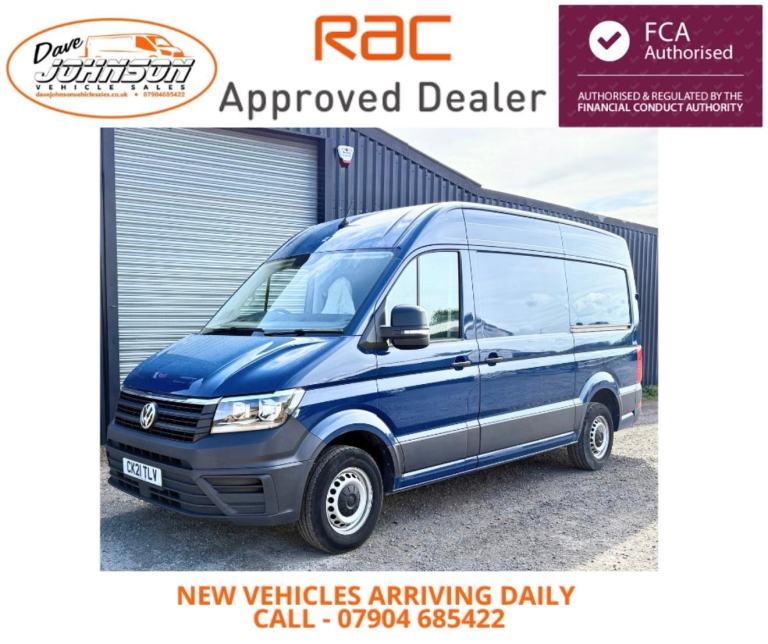 Volkswagen Crafter 2021 H3 L2 Blue 