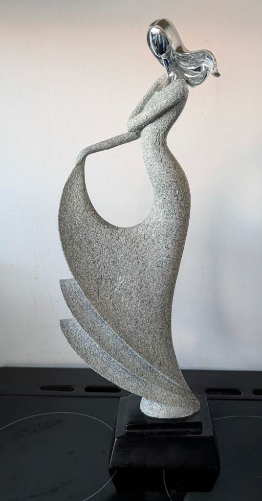 The Leonardo Collection Modern Abstract Lady Figurine / Sculpture