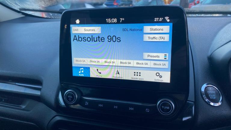 2018 Ford Ecosport 1.0 EcoBoost 125 ST-Line 5dr Petrol Hatchback Hatchback Petrol Manual