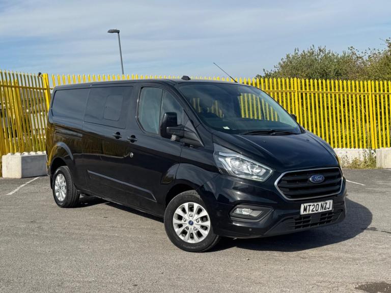 2020 Ford Transit Custom 2.0 300 EcoBlue Limited Crew Van L2 H1 Euro 6 (s/s) 5dr PANEL VAN Diesel...