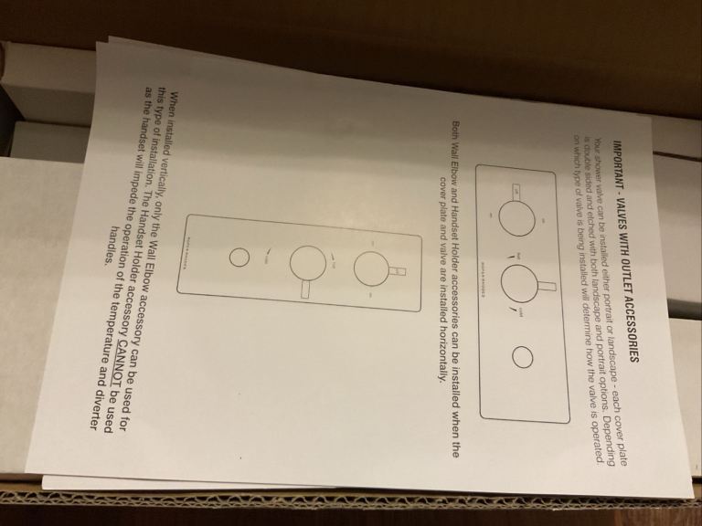 Roper Rhodes Hydra dual function concealed shower valve with outlet elbow