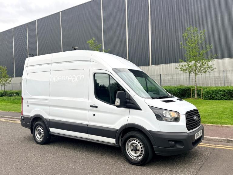 2018/18 FORD TRANSIT 2.0 TDCI 130 PS-L2H3-WORKSHOP/FITTERS VAN-MWB H/ROOF-EX BT!