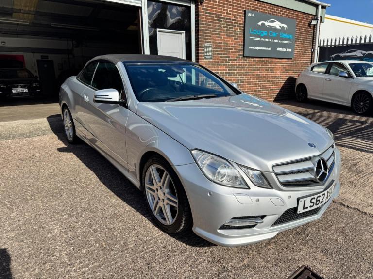 2012 Mercedes-Benz E Class E250 CDI BlueEFFICIENCY Sport 2dr Tip Auto CONVERTIBLE DIESEL Automatic