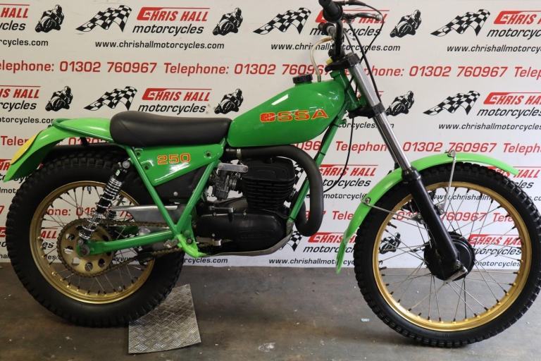 1982 OSSA TR77, 244cc, with V5. 