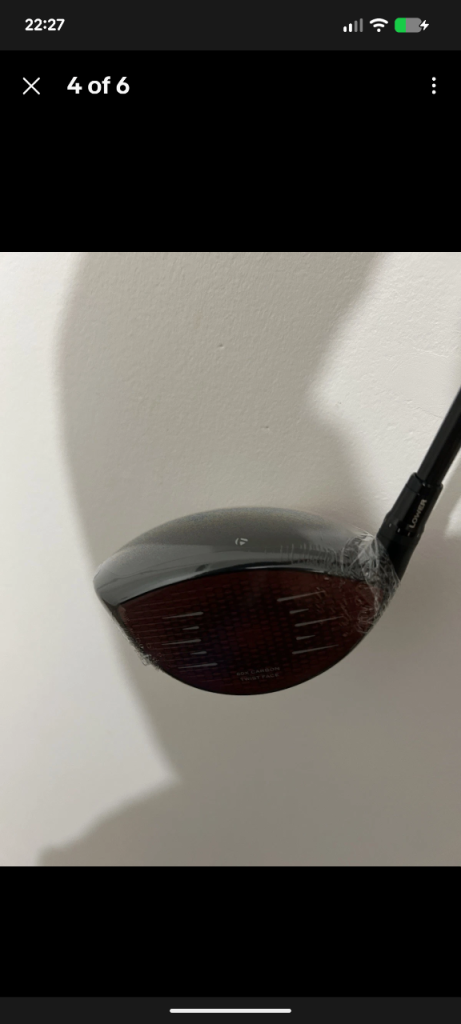 Brand New Taylor made Stealth 2 driver 10.5 Degree Stiff Flex Ventus TR Shaft