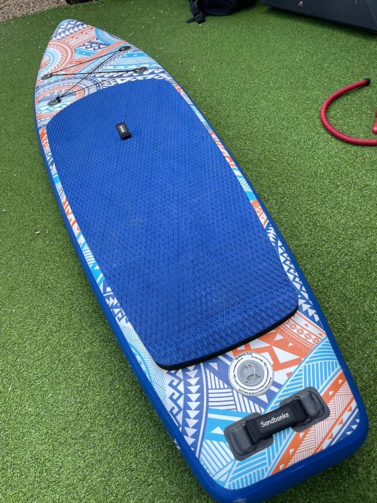 Sandbanks SUP Ultimate Art 10' 6" iSUP Paddle Board Package - Maui