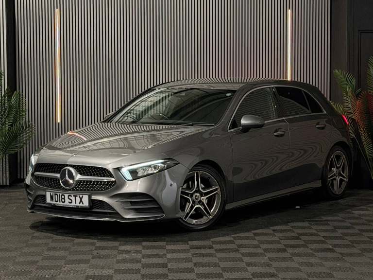 2018 Mercedes-Benz A-Class A180d AMG Line Premium 5dr Auto HATCHBACK DIESEL Manual
