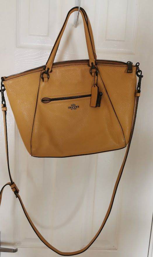 Coach Leather Shoulder/Tote Bag 