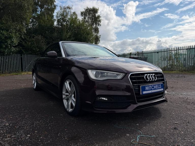 2015 Audi A3 2.0 TDI S Line 2dr CONVERTIBLE DIESEL Manual