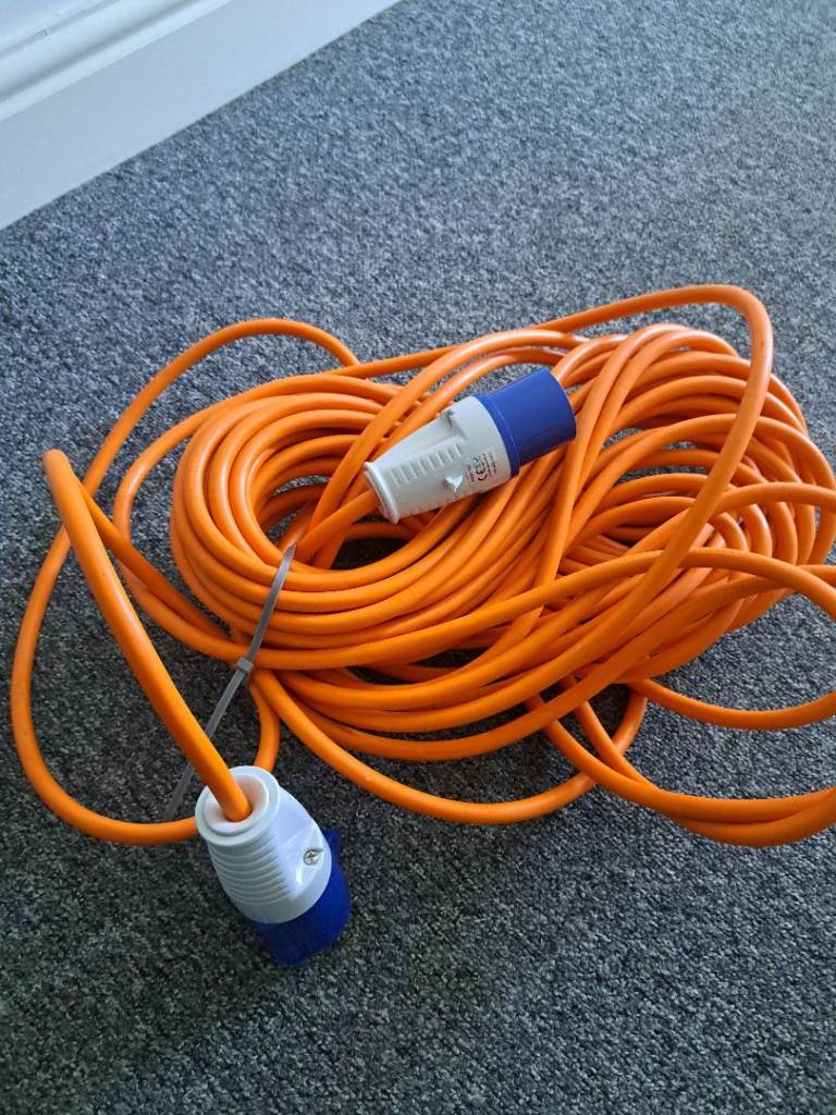 Extra long power cable