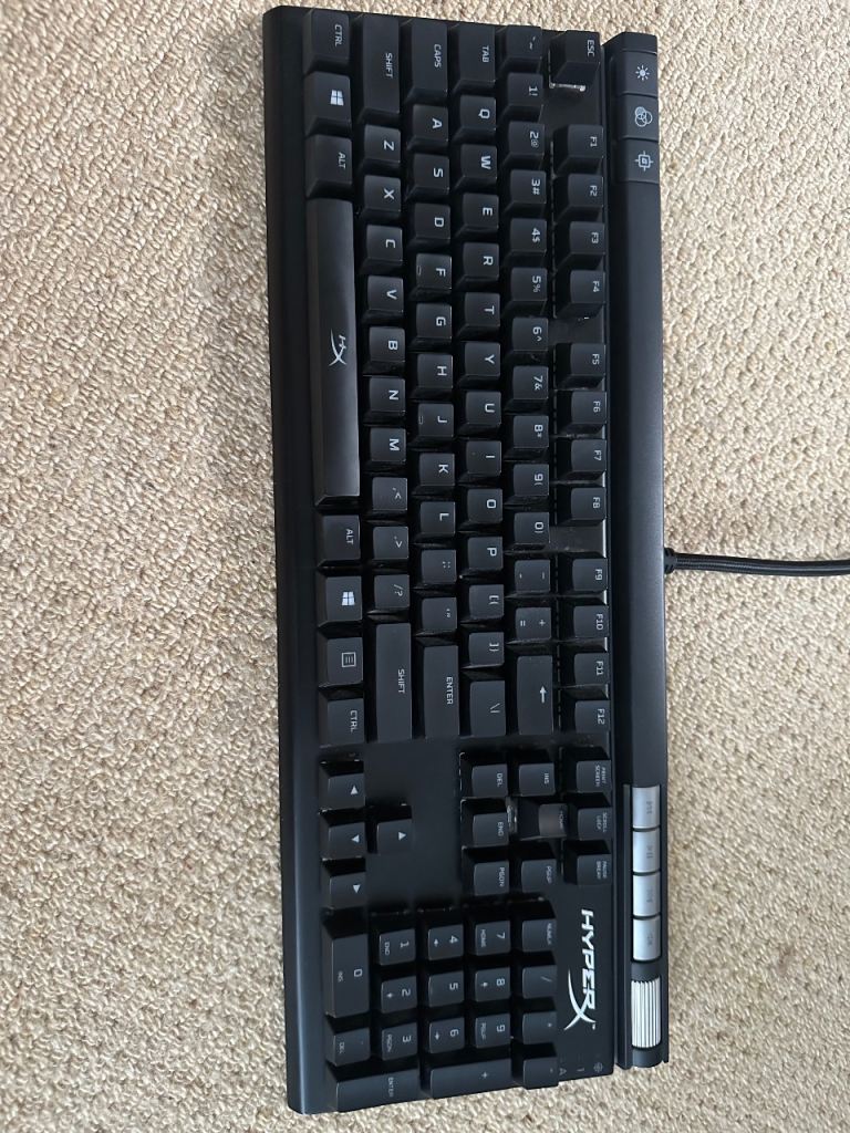 HyperX Alloy Elite RGB Mechanical Gaming Keyboard - Good Condition