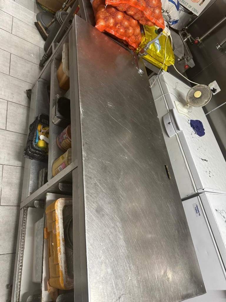 Commercial Stainless Steel Table